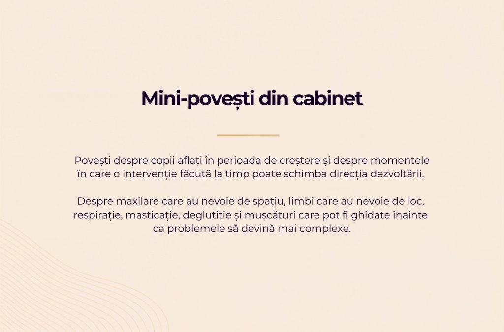 Mini-povești din cabinet www.smilebydrilia.ro 3709